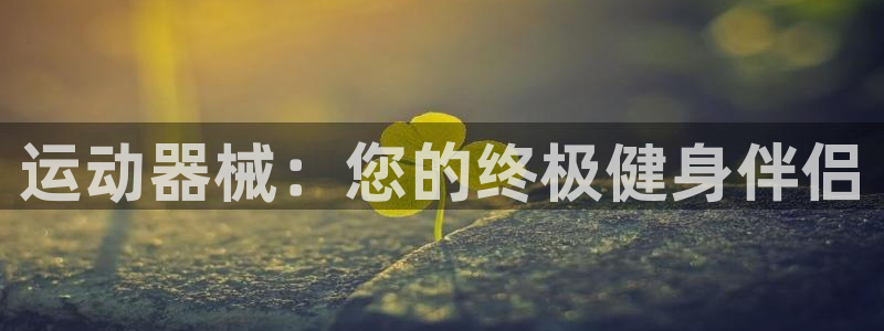 尊龙凯时一人生就是博登入：运动器械：您的终极健身伴侣