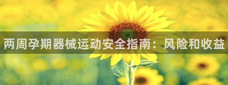 尊龙凯时是直营吗：两周孕期器械运动安全指南：风险和收