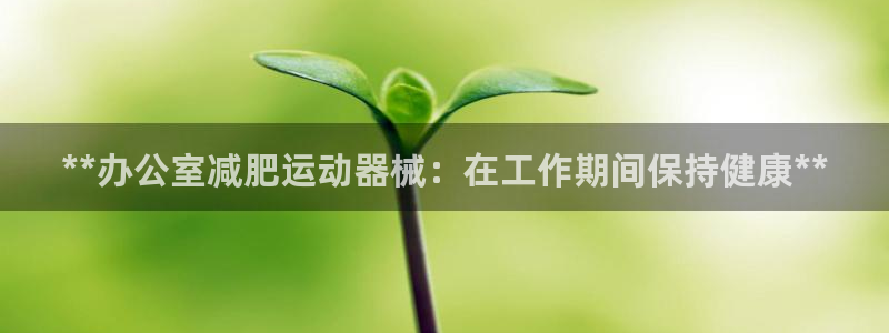 尊龙 am i blue：**办公室减肥运动器械：在